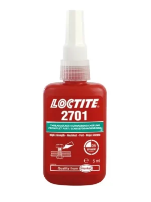 Nejlepší Volba Lepidlo do závitů, vysoká pevnost, 5 ml - Loctite 2701 - MojeDílna