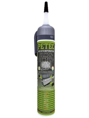 Aktuální Silikonový tmel těsnicí černý na motory, kartuše 200 ml - Petec - MojeDílna