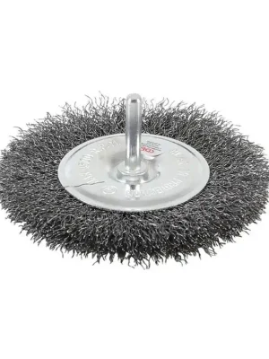 Aktuální BGS Technic BGS 3077 Drátěný kartáč pr. 100 mm, plochý, do vrtačky - MojeDílna