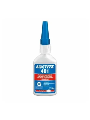 Luxusní Vteřinové lepidlo, extra silné, pro opravy karoserií, 50 g - Loctite 401 - MojeDílna