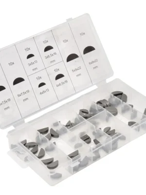 Autentický Klínová pera polokruhová 3.0x5.0 - 6.0x9.0 mm, sada 80 ks - MojeDílna