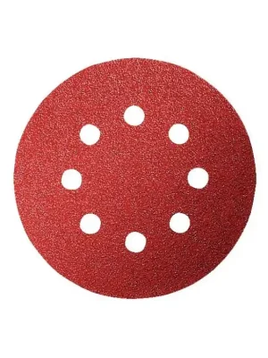 Brusné papírové kotouče - smirek, průměr 125 mm, 8 otvorů, různé hrubosti, sada 3 ks - MojeDílna Bezpečná Platba