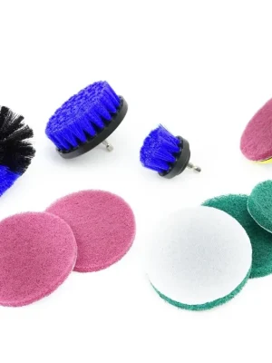 Velkoobchod Čisticí kartáče a houby na vrtačku, sada 10 ks - MojeDílna