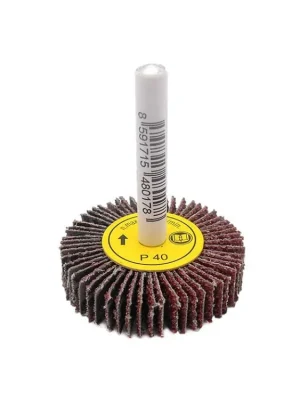 Akce Kotouče brusné lamelové, 40x10 mm, na stopce 6 mm, různé hrubosti - korund - MojeDílna
