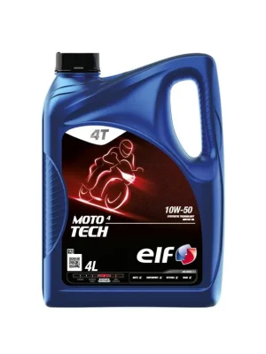 Motorový olej ELF MOTO 4 TECH 10W50, 4 l - MojeDílna Cenová Bomba