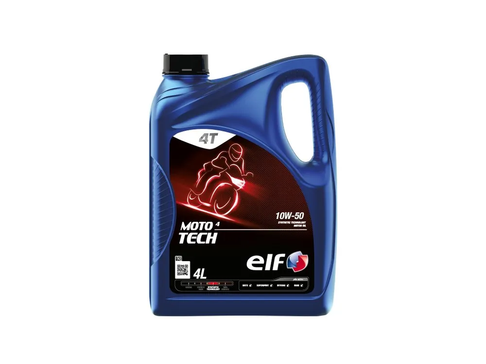 Motorový olej ELF MOTO 4 TECH 10W50, 4 l - MojeDílna Cenová Bomba