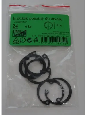 Pojistné kroužky do otvoru - vnitřní segrovky DIN 472, různé rozměry - MojeDílna Koupit Online
