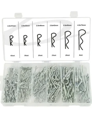 Super Cena Závlečky pružinové, průměr 2-4 mm, 150 ks - MojeDílna