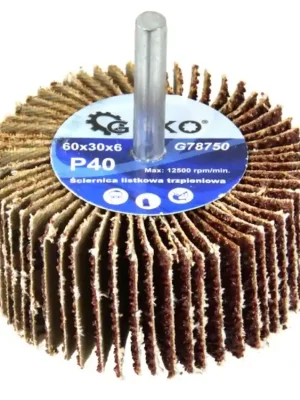 Dokud Zásoby Vydrží Kotouč brusný lamelový, univerzální 60 x 30 x 6 mm, P40 - MojeDílna