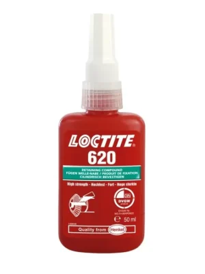 Lepidlo pro upevňování válcových součástek, 50 ml - Loctite 620 - MojeDílna Přímo Od Výrobce