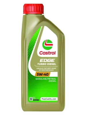 Motorový olej Castrol EDGE TURBO DIESEL 1L 5W40 TITANIUM FST - MojeDílna Sezónní Sleva