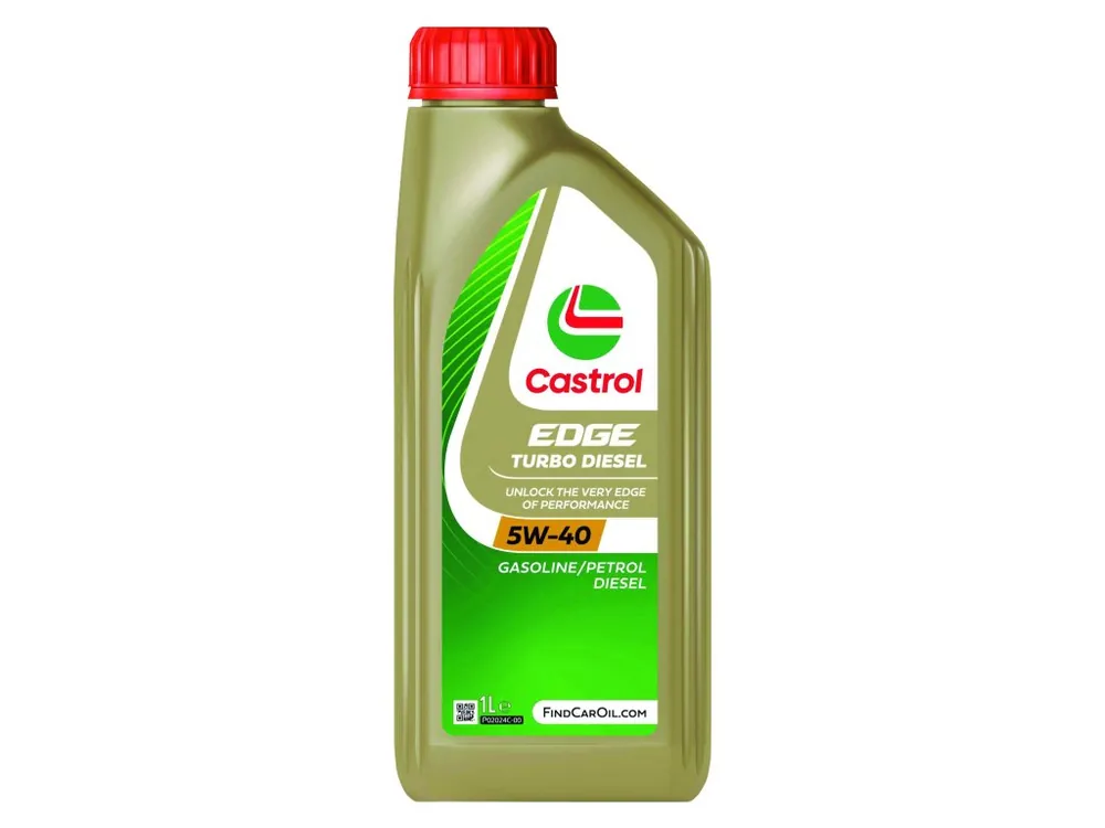 Motorový olej Castrol EDGE TURBO DIESEL 1L 5W40 TITANIUM FST - MojeDílna Sezónní Sleva