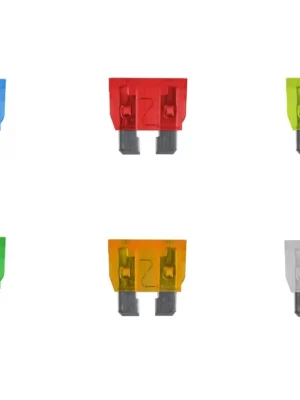 Autopojistky nožové, 5A - 30A, sada 120 kusů - MojeDílna Levný