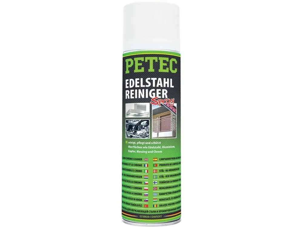 Časově Omezené Čistič a ochrana na nerez, hliník, chrom, mosaz, 500 ml - Petec - MojeDílna