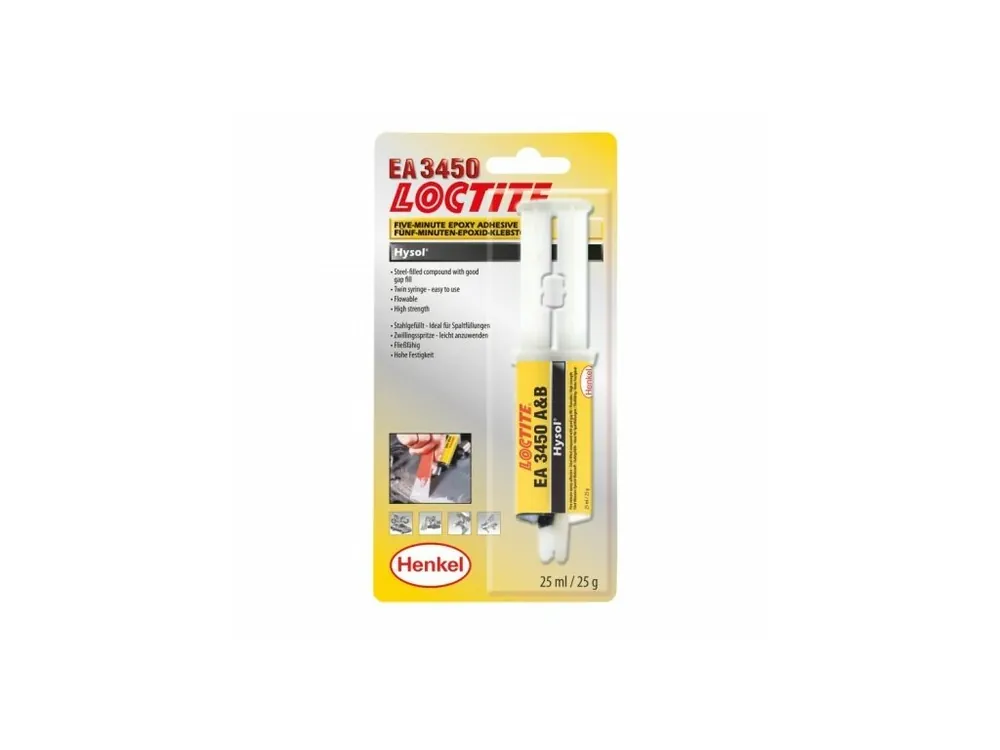 Autentický Epoxidové lepidlo, dvousložkové, na konstrukční spoje, 25 ml - Loctite EA 3450 - MojeDílna