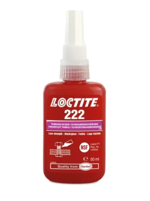 Cenová Bomba Lepidlo do závitů, nízkopevnostní, 50 ml - Loctite 222 - MojeDílna