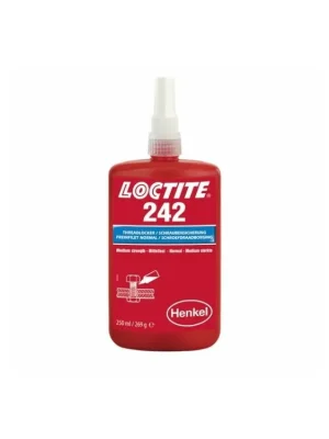 Cenová Bomba Lepidlo do závitů, středněpevnostní, 250 ml - Loctite 242 - MojeDílna