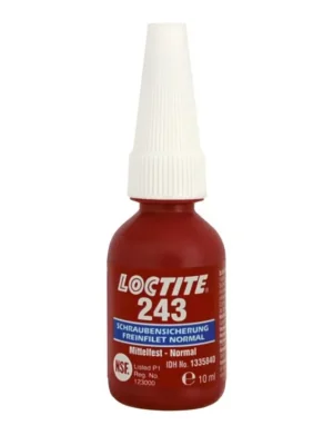 Novinka Lepidlo do závitů, střední pevnost, 10 ml - Loctite 243 - MojeDílna
