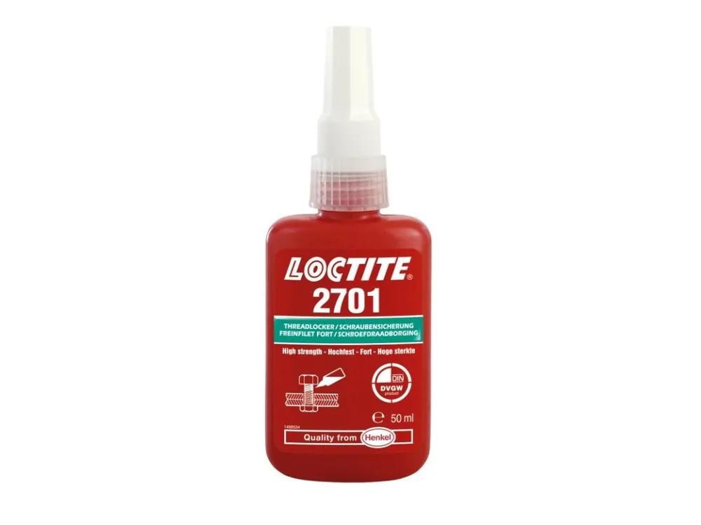 Záruka V Ceně Lepidlo do závitů, vysokopevnostní, 50 ml - Loctite 2701 - MojeDílna