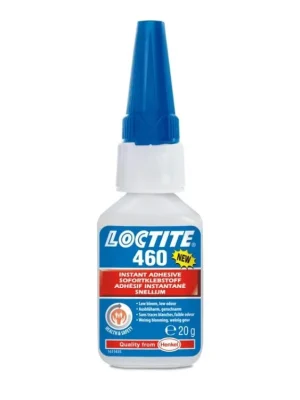 Vteřinové lepidlo, nízký zápach, 20 g - Loctite 460 - MojeDílna Objednat Nyní