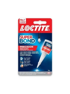 Vteřinové lepidlo, tekuté, univerzální, 5 g - Loctite Super Bond Precision - MojeDílna Sezónní Sleva
