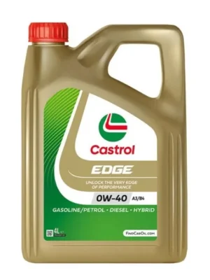 Motorový olej Castrol EDGE 0W40 TITANIUM FST A3/B4 4L - MojeDílna Sleva