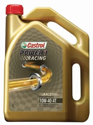Výhodná Nabídka Motocyklový olej Castrol POWER1 RACING 4T 10W40 4L - MojeDílna