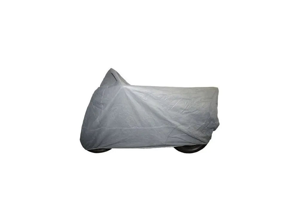 Krycí plachta na motorku XXL 264 x 104 x 130 cm, vnitřní, šedá - MojeDílna Omezená Nabídka