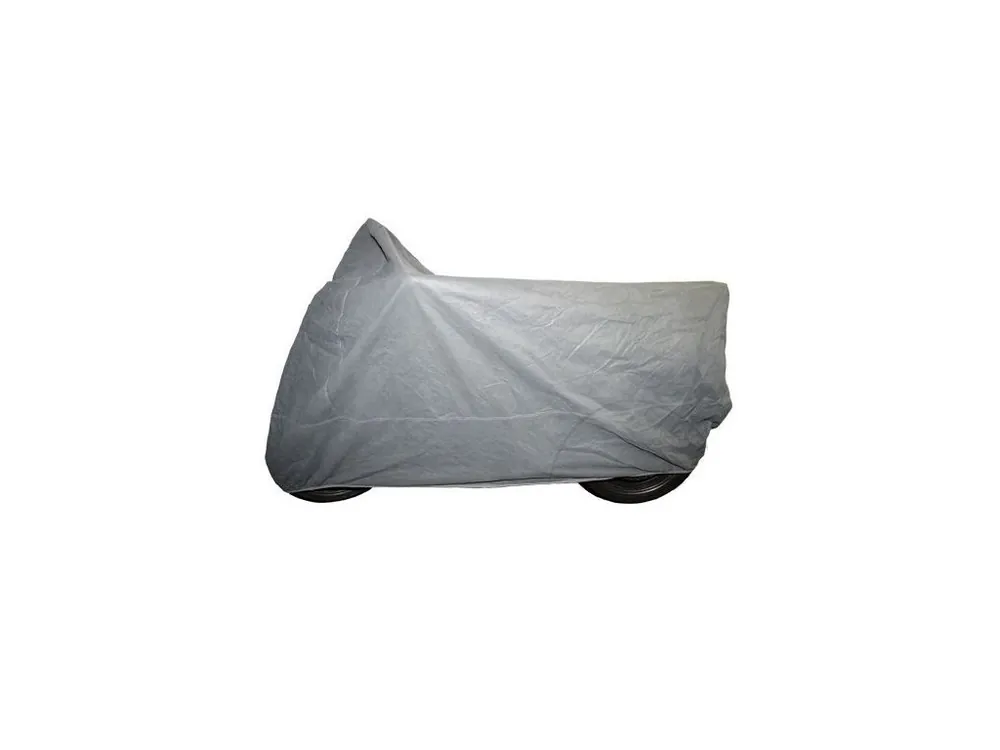 Horká Nabídka Krycí plachta na motorku XL 246 x 104 x 127 cm, vnitřní, šedá - MojeDílna