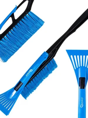 Výprodej Škrabka se smetákem 52 cm na sníh a led - GEKO - MojeDílna