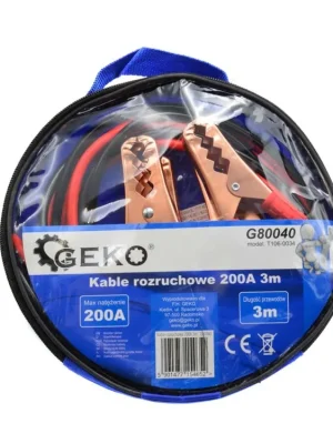 Startovací kabely 200A, délka 3 metry - MojeDílna Objednat Nyní