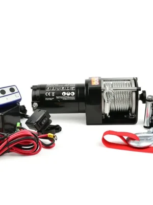 Elektrický lanový naviják 900 W/12 V, max zatížení 1,36 t, pro čtyřkolky - GEKO - MojeDílna Super Cena