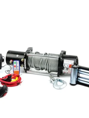 Elektrický lanový naviják 4500 W/12 V, 5,44 t, pro větší offroad, odtah - GEKO - MojeDílna Časově Omezené