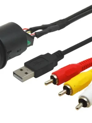 Vysoce Kvalitní USB / JACK 4pólový prodlužovací kabel