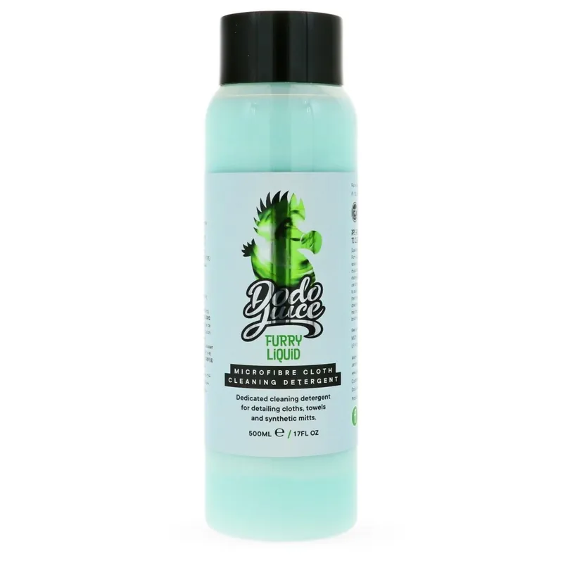 Prací prostředek na mikrovláknové utěrky Dodo Juice Furry Liquid (500 ml) Celosvětová Doprava