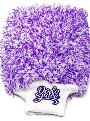 Mycí rukavice Dodo Juice Fozzie Hair Wash Mitt - purple/white Levný