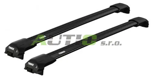 Hit Sezóny Střešní nosič THULE WingBar EDGE CADILLAC SRX r.v. 2005-2009 s podélníky (Černé tyče)