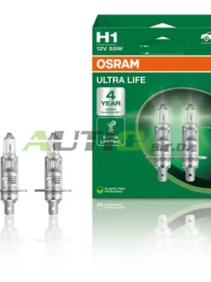 Aktuální Autožárovky Osram H1 Ultra Life 3x delší životnost - 2ks