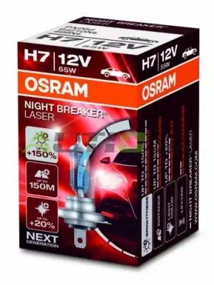 Hit Sezóny Autožárovka Osram H7 12V 55W NEXT GENERATION +150% 1ks