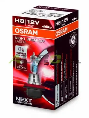 Horká Nabídka Autožárovka H8 12V 35W PGJ19-1 NIGHT BREAKER LASER +150% 1ks