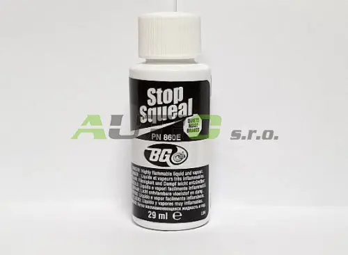 BG 860 Stop pískání brzd STOP SQUEAL, 29 ml Hit Sezóny