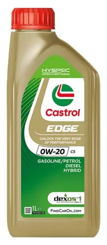 Ruční Výroba CASTROL EDGE 0W-20 C5 1 lt