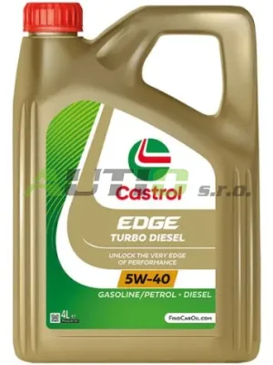 Castrol EDGE TURBO DIESEL 5W-40 TITANIUM FST 4L Oblíbený