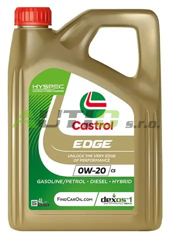 CASTROL EDGE 0W-20 C5 4 lt Celosvětová Doprava