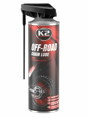Odeslání Ihned K2 OFF-ROAD CHAIN LUBE 500 ml - mazivo na řetězy motocyklů