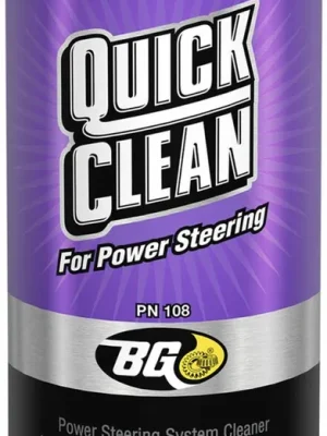 Cenová Bomba Výplach kapaliny posilovače řízení BG 108 QUICK CLEAN FOR POWER STEERING 325 ml